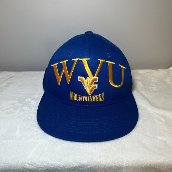 West Virginia Mountaineers Top of the World Snapback Hat Y2K Vintage - Picture 1 of 6